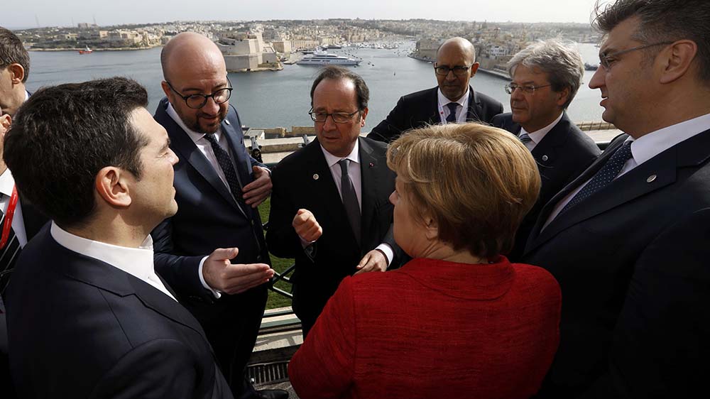 Líderes europeos reunidos en Malta | REUTERS/Yves Herman