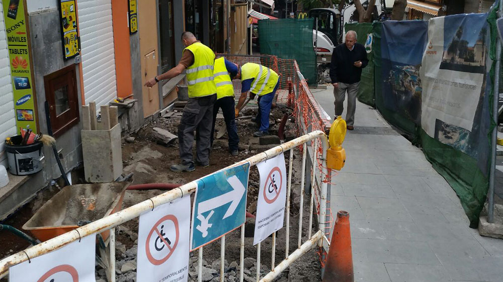 Las obras se encuentran en su último tramo y avanzan mejor de lo previsto. DA