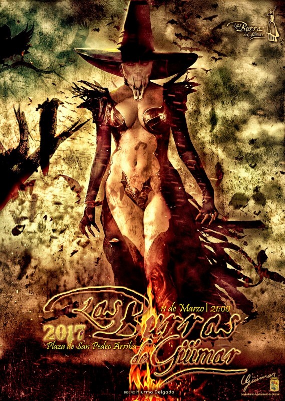 Una de las propuestas de cartel de Las Burras 2017 que circula por WhatsApp / DA
