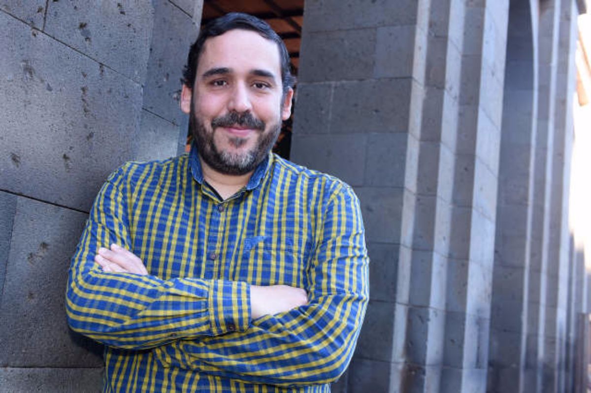 Rubens Ascanio, portavoz del grupo UNID@s se puede en el Ayuntamiento de La Laguna | Foto: SERGIO MÉNDEZ