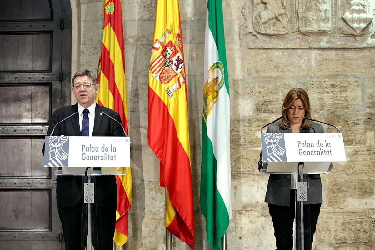 XIMO PUIG Y SUSANA DÍAZ