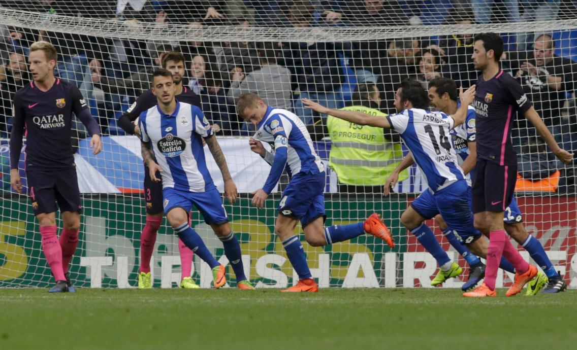 Deportivo de La Coruña contra FC Barcelona | REUTERS/Miguel Vidal