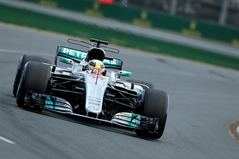 El piloto británico Lewis Hamilton (Mercedes)