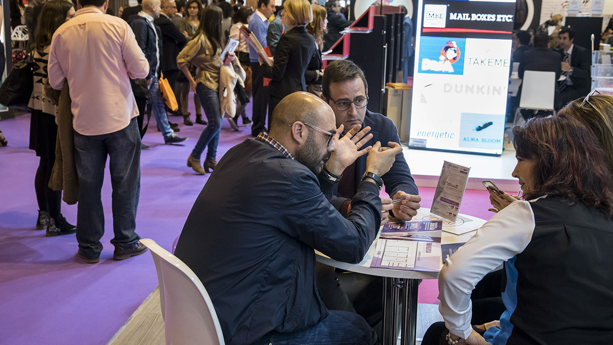Imagen de una de las jornadas de Expofranquicia, donde asisten profesionales y empresarios para conocer la oferta y las posibilidades que ofrece el sector. DA