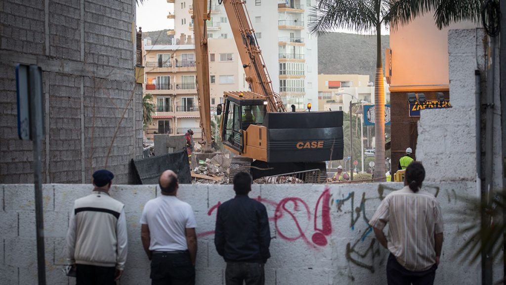 El 14 de abril se cumplirá un año del derrumbamiento en el que murieron siete personas. Andrés Gutiérrez
