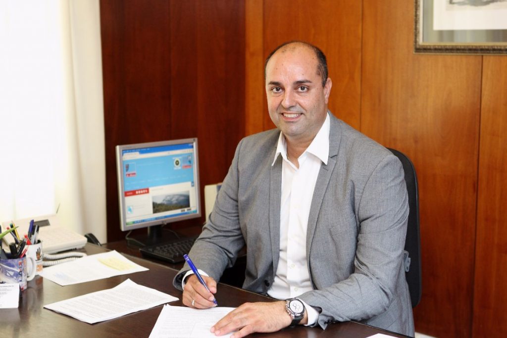 Marcos González, concejal de Servicios Generales de Granadilla. DA