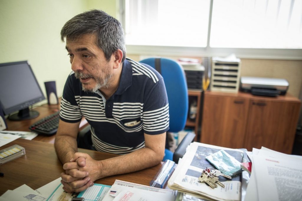 Carmelo Jorge (Comisiones Obreras). / ANDRÉS GUTIÉRREZ