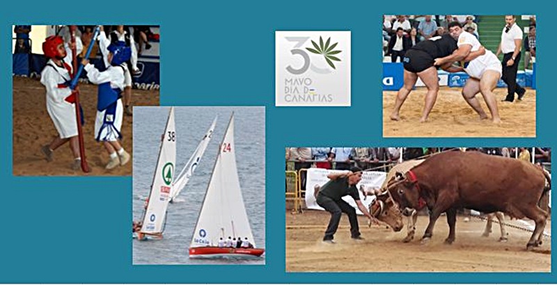 Juegos y Deportes Autóctonos Dia de Canarias