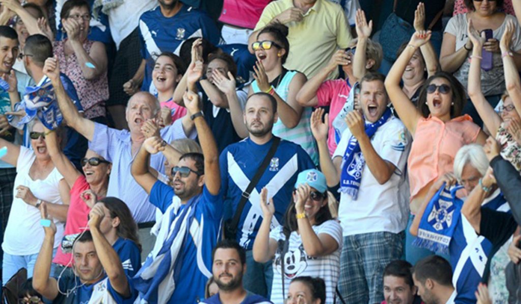 La afición del CD Tenerife. Sergio Méndez