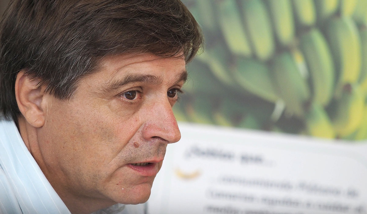 Domingo Martín, presidente de Asprocan. Sergio Méndez