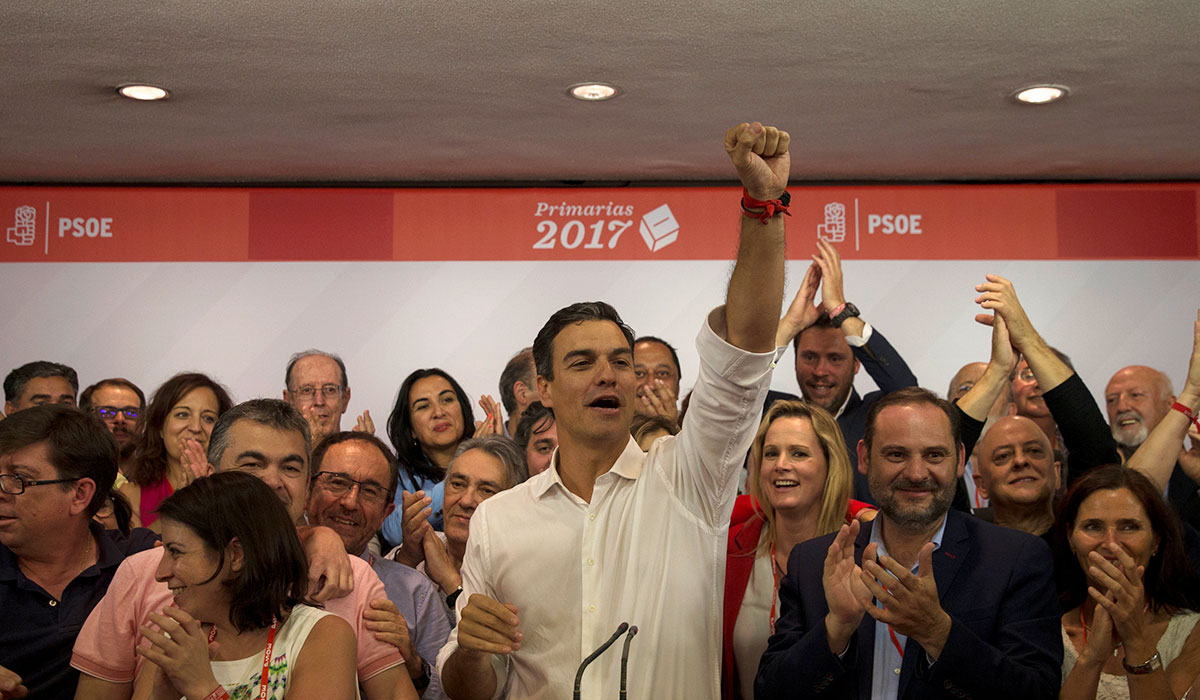 PSOE PRIMARIAS SÁNCHEZ GANADOR 1