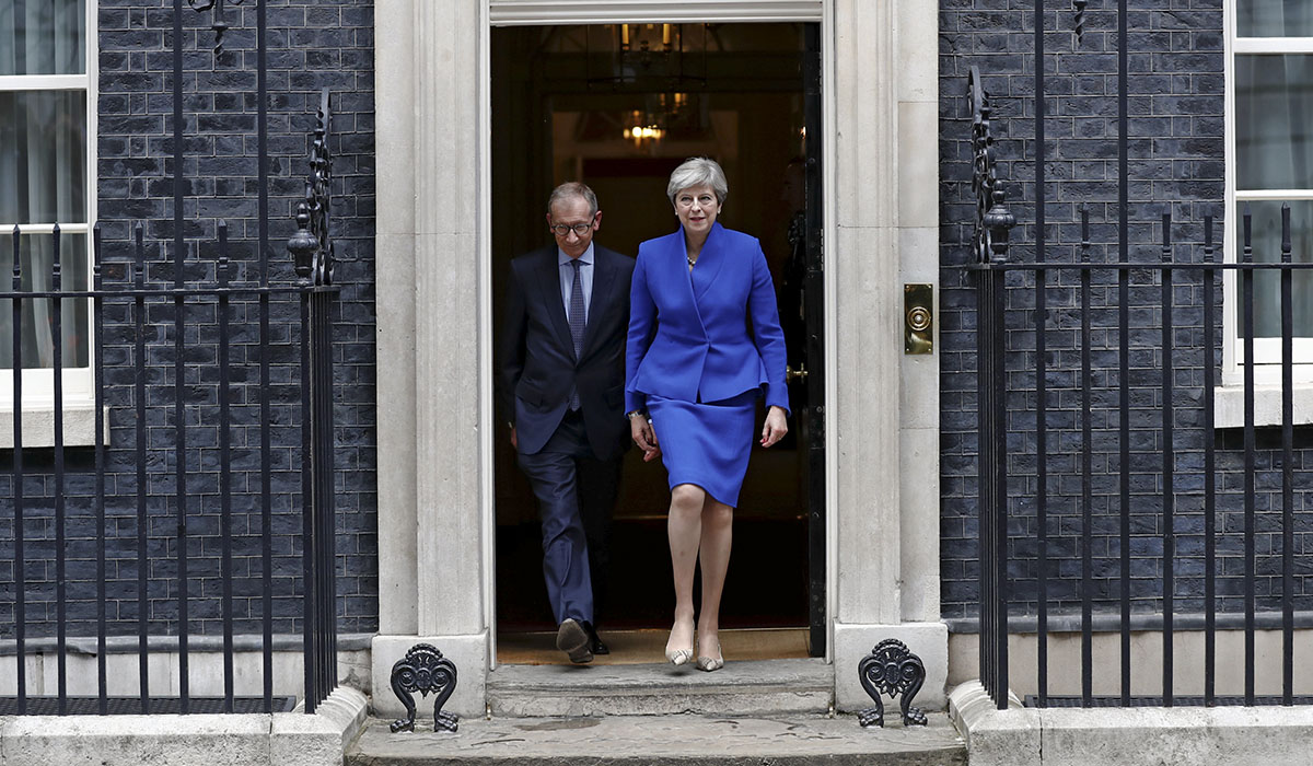 Theresa May, primera ministra británica. REUTERS/Stefan Wermuth