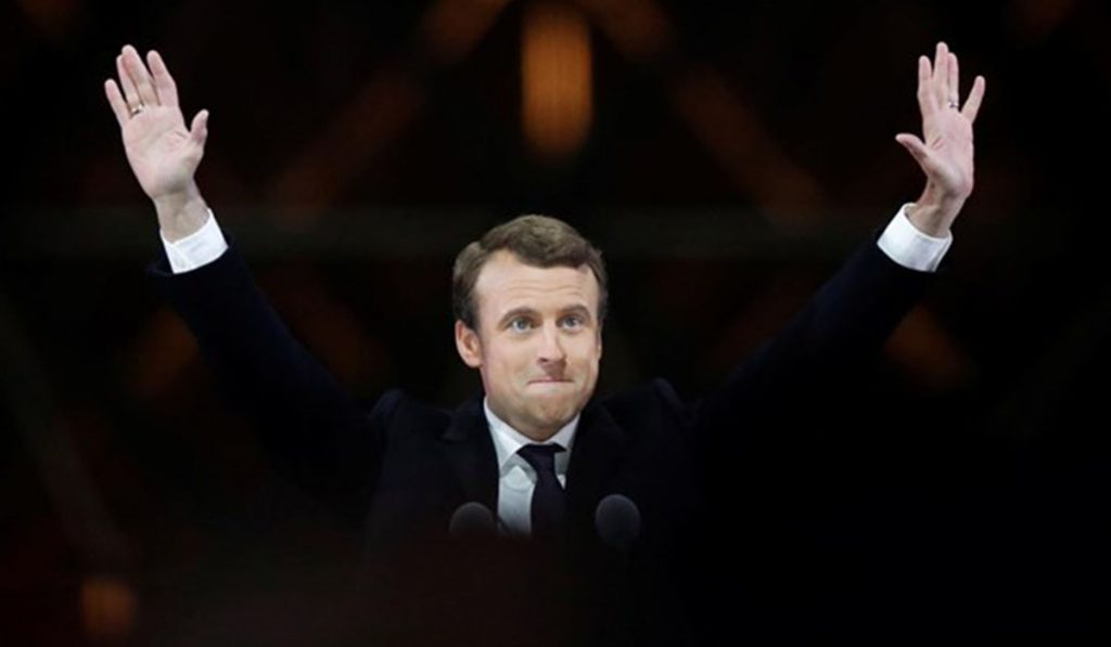 Emmanuel Macron, presidente francés. REUTERS