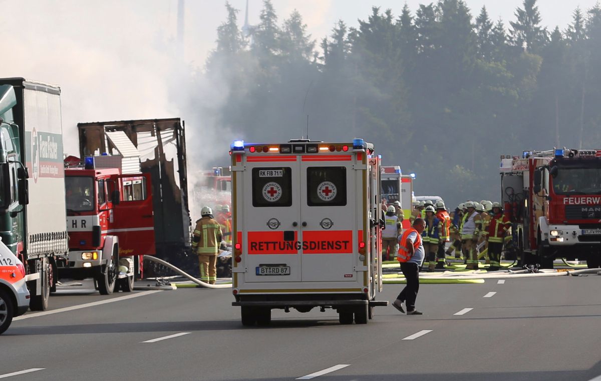 Accidente de autobus en Baviera | REUTERS
