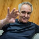 Ferrán Adrià durante la entrevista que concedió a DIARIO DE AVISOS | ANDRÉS GUTIÉRREZ
