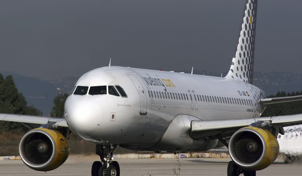 Imagen de archivo de un avión Vueling. DA
