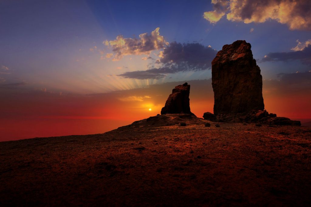 Gran canaria roque nublo
