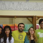 Bibloteca que han creado en Mbalmayo (Camerún), los jovenes de S. Ildefonso- La Salle. Foto cedida