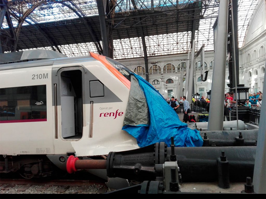 ACCIDENTE TREN BARCELONA