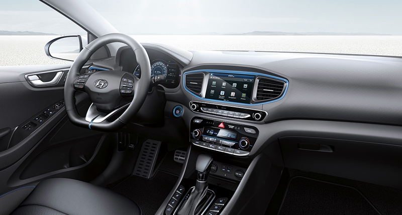Hyundai IONIQ Híbrido-Enchufable interior