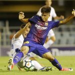 Partido de Segunda entre el Barcelona B y el Tenerife. Second Division match between Barcelona B and Tenerife.. Francesc Adelantado.