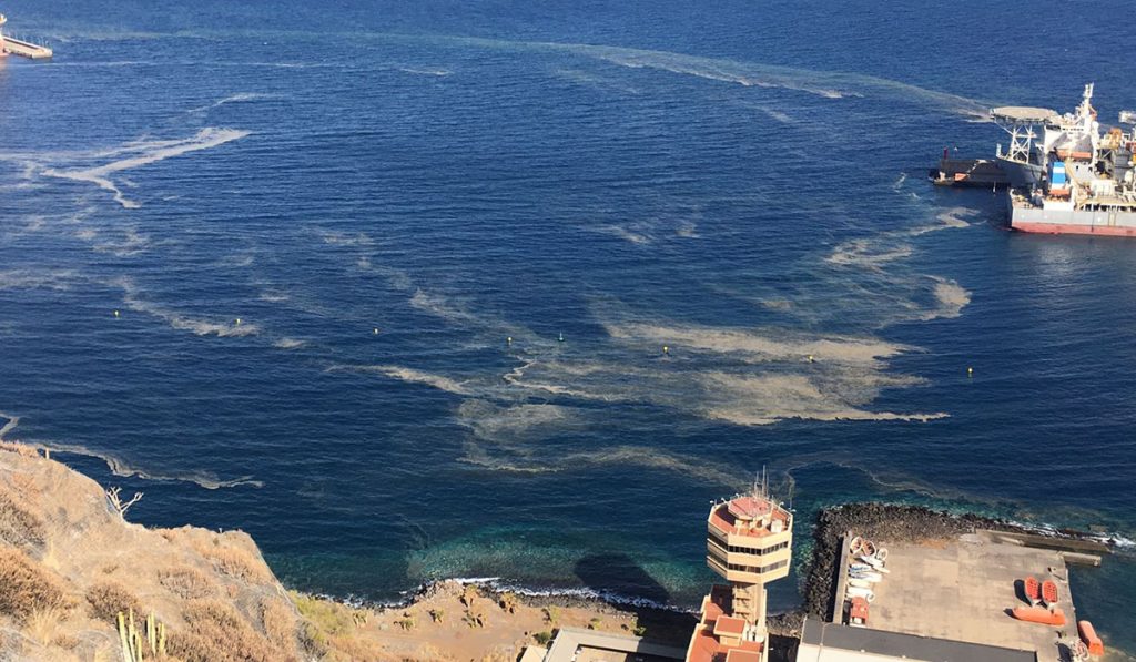 Imagen captada desde lo alto de la montaña de Altura de Paso Alto (Santa Cruz). Fran Pallero