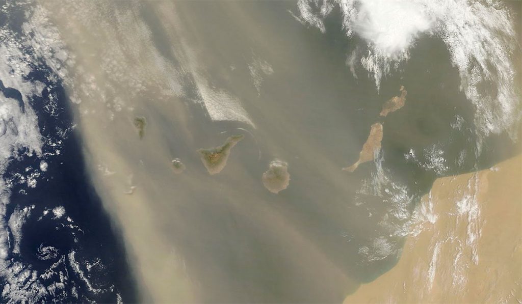 CALIMA CANARIAS NASA TENERIFE ESTUDIO