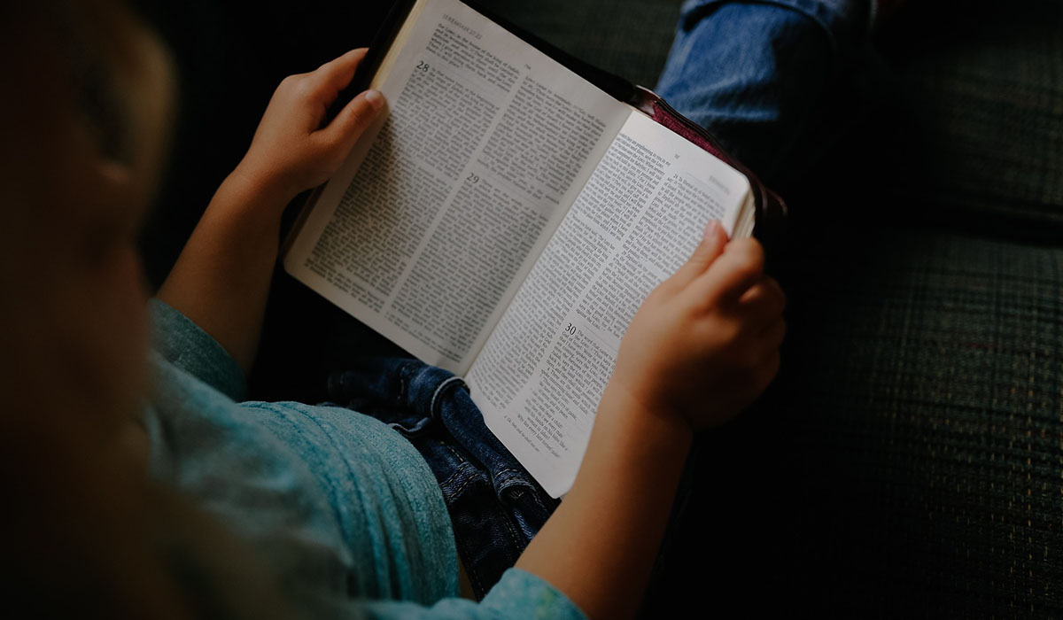 Imagen de un niño leyendo un libro. DA