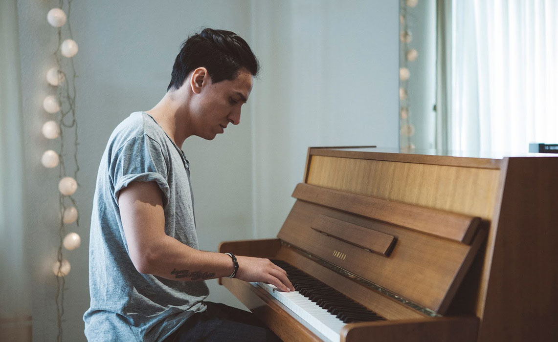 Nauzet Hernández, Pianet, compositor, pianista y cantante. Imagen cedida
