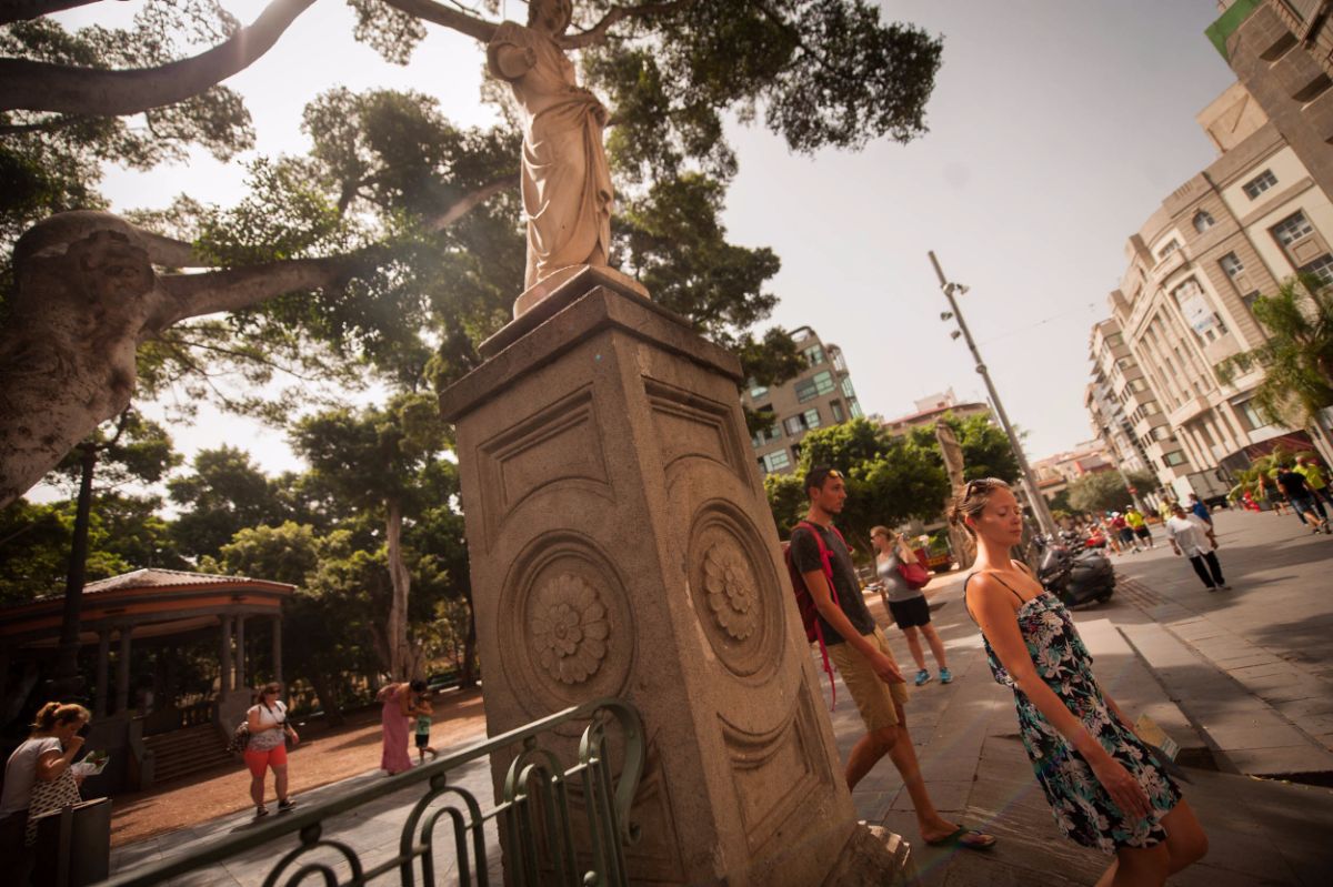 La fuente original de la plaza del Príncipe debía ser trasladada y finalmente desapareció. Fran Pallero