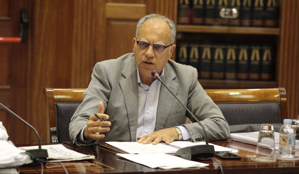 Casimiro Curbelo, residente del Cabildo de La Gomera. DA
