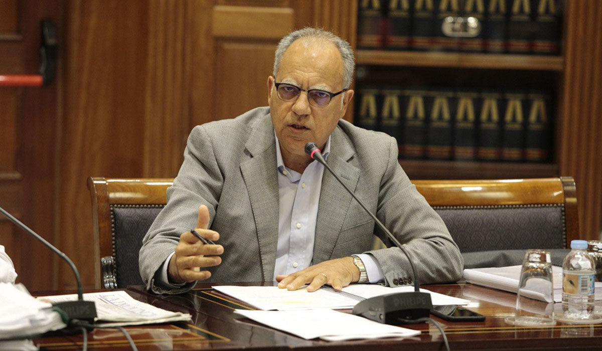 Casimiro Curbelo, residente del Cabildo de La Gomera. DA