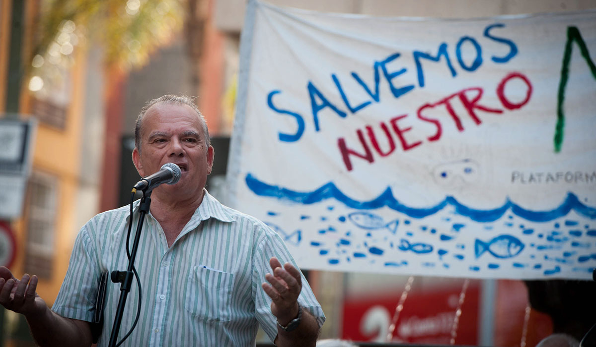 Julio Muñiz ha sido profesor de Química durante muchos años. Fran Pallero