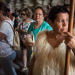 La imagen salió de la ermita de El Socorro arropada por un gentío que dio muestras de un gran fervor. Fotos: Andrés Gutiérrez