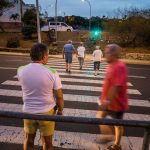 Paso de peatones en Somosierra dónde tuvo lugar el atropello de dos menores | Foto: Andrés Gutiérrez