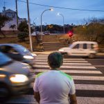 Paso de peatones en Somosierra dónde tuvo lugar el atropello de dos menores | Foto: Andrés Gutiérrez