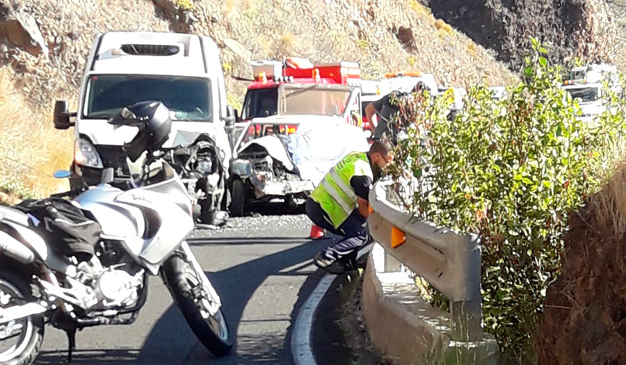 ACCIDENTE TIJARAFE LA PALMA