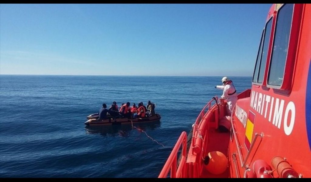El repunte de pateras coincide con las mejores condiciones del mar en esta época del año. Europa Press