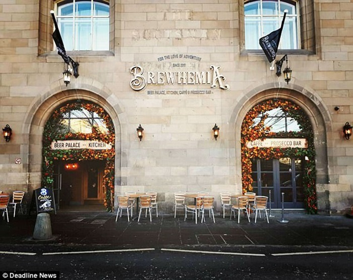 Fachada del polémico local en Edimburgo. / TRIPADVISOR