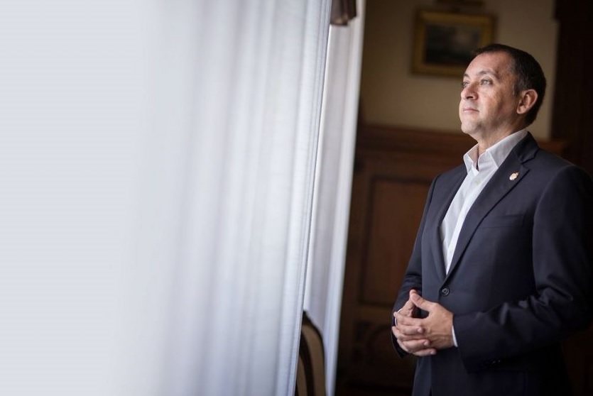 José Manuel Bermúdez (CC), alcalde de Santa Cruz | DA