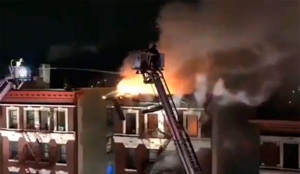 INCENDIO NUEVA YORK BRONX