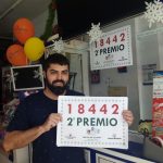 Aarón Orta Reyes, administración de Lotería de Los Realejos en calle Doctor Antonio González | G.G.