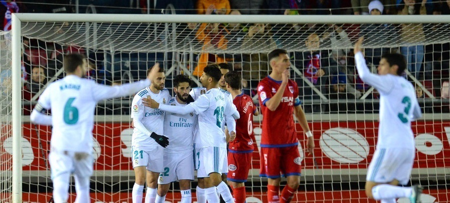 Real Madrid vs Numancia en la Copa del Rey