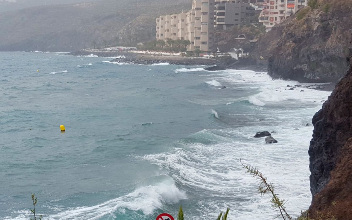 Activado el aviso amarillo en Tenerife y Gran Canaria