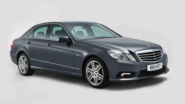 Mercedes clase E. / DAILY MAIL