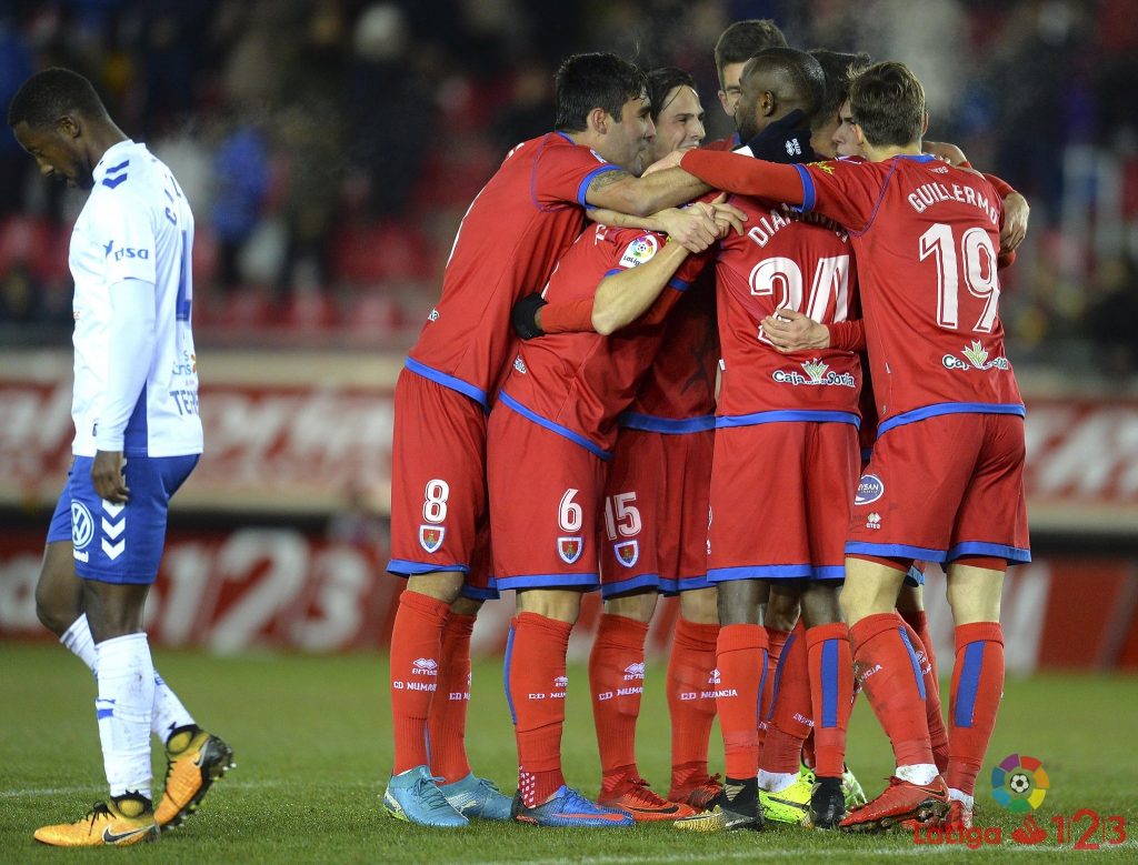 Derrota del Tenerife frente al Numancia. / LA LIGA 123