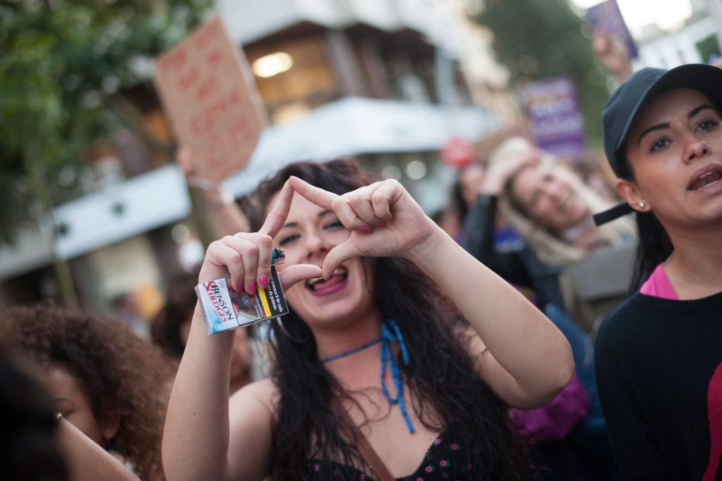 Manifestación feminista en Santa Cruz de Tenerife | Foto: Fran Pallero
