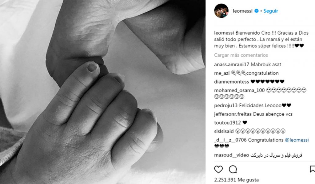 INSTAGRAM LEO MESSI CIRO