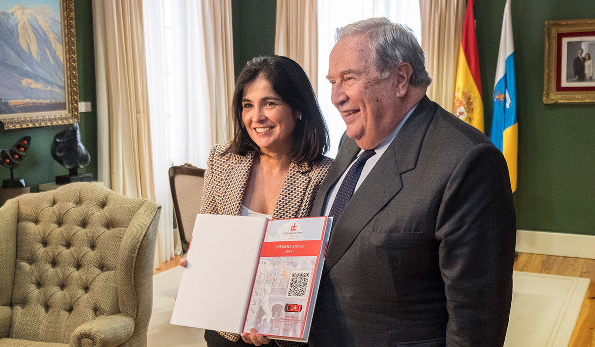 JERÓNIMO SAAVEDRA Y CAROLINA DARIAS