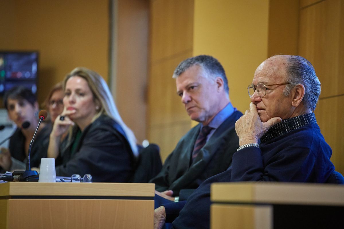 Imagen del juicio al anciano de Arafo. / Andrés Gutiérrez